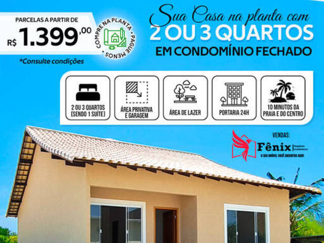 #266 - Casa para Venda em Araruama - RJ - 1